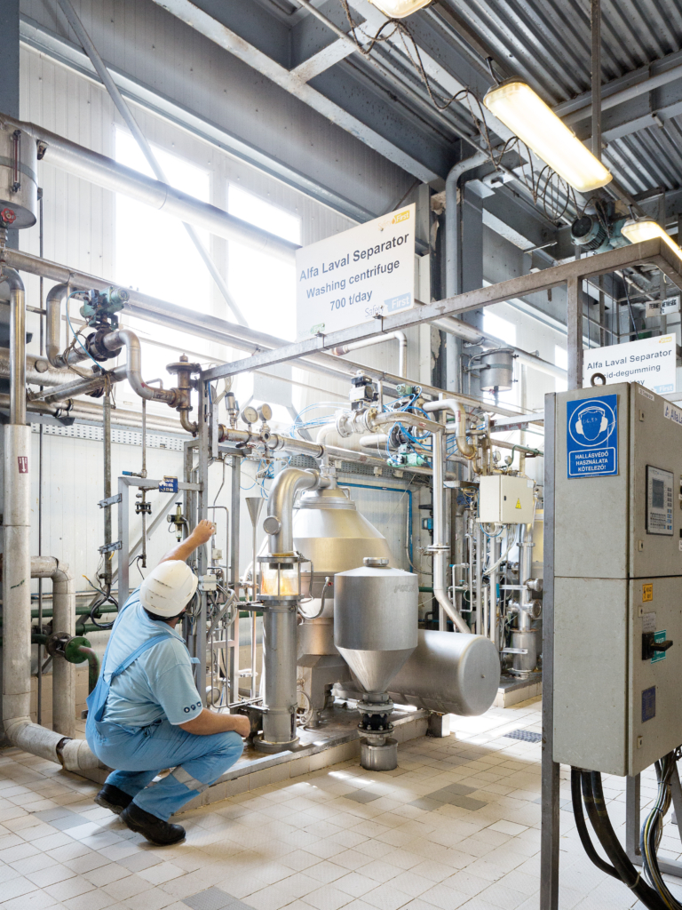 Bunge, Sonnenblumenöl Fabrik