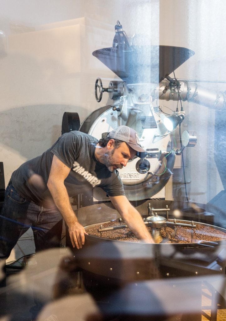 Bilder aus einer Speciality Coffee Kaffeerösterei