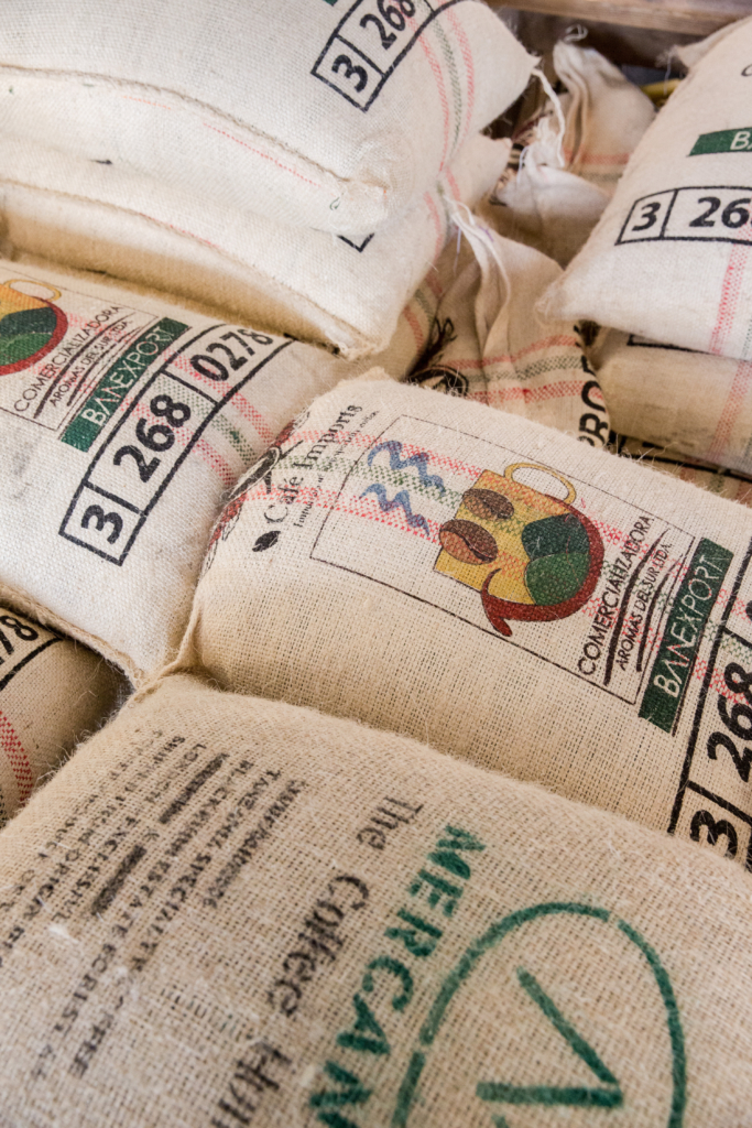 Bilder aus einer Speciality Coffee Kaffeerösterei