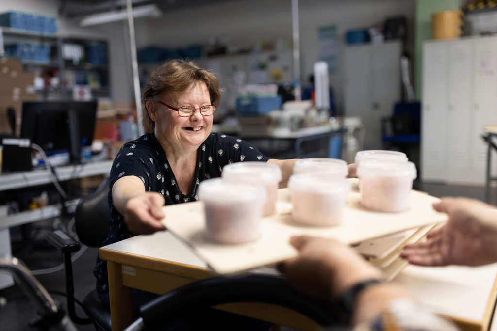 Nordberliner Werkgemeinschaft, Werkstätten für Menschen mit Behinderung, Aufnahmen der Mitarbeitenden