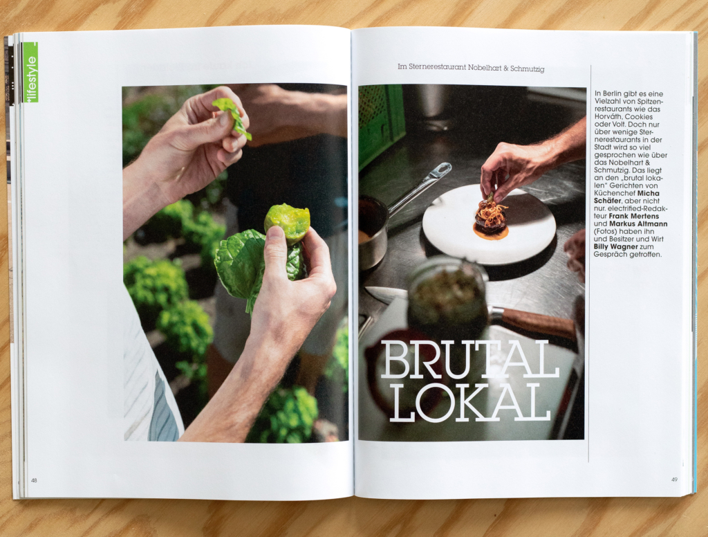 Das Sterne-Restaurant Nobelhart und Schmutzig, Berlin, und seine regionalen Lieferanten