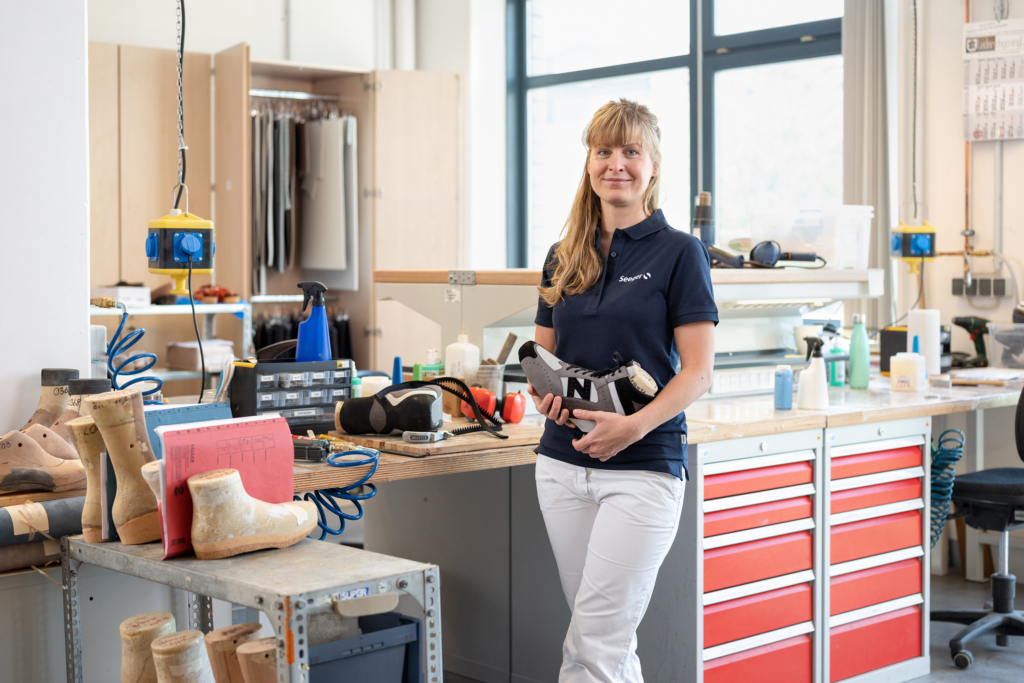 Seeger Orthopädietechnik und Schuhtechnik, Portraits von Mitarbeitern und Mitarbeiterinnen in den Werkstätten