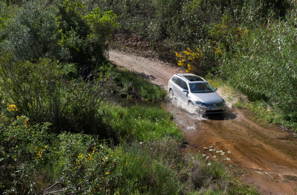 VW Passat Alltrack an der Algarve