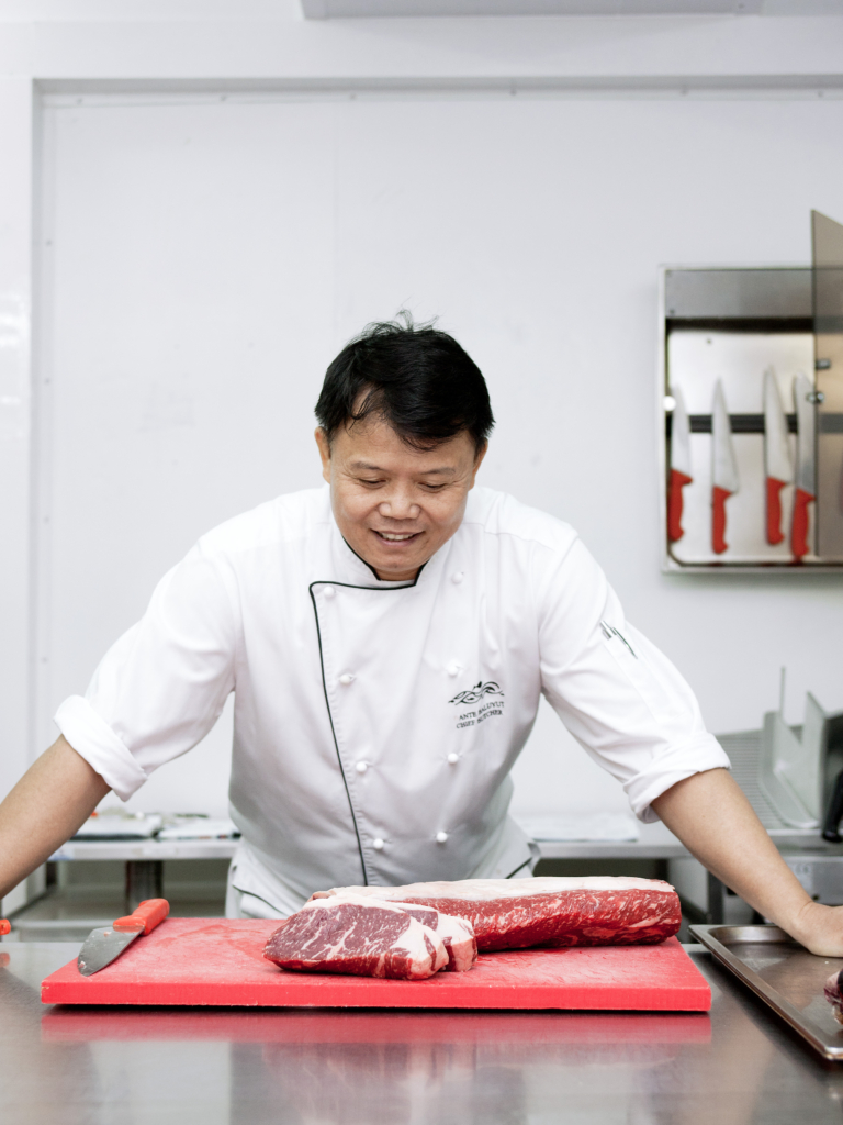 Food in Dubai. A story about restaurant kitchens, food markets and local producers, for BEEF Magazine