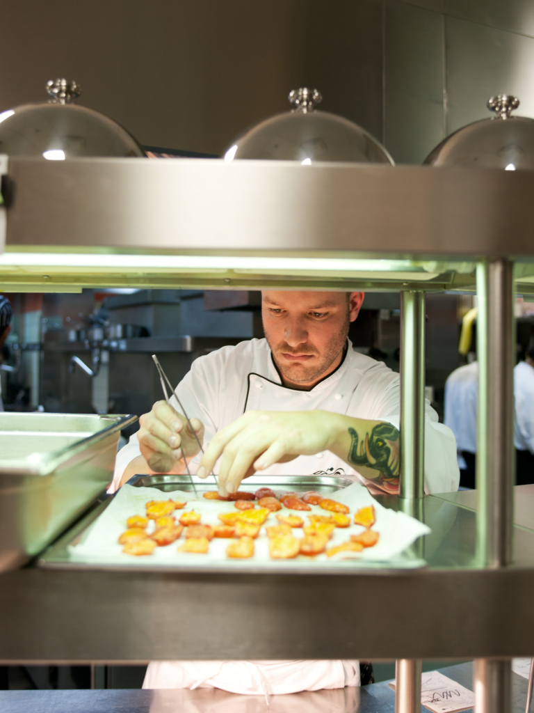 Food in Dubai. A story about restaurant kitchens, food markets and local producers, for BEEF Magazine